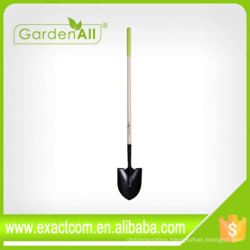 Constcution Anti Corrosion Round Point Shovel With Handle